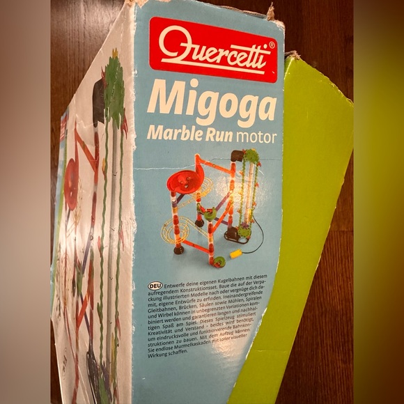 346. Kids Quercetti Marble Run with Motorized Elevator, 177 Pieces - Picture 6 of 16